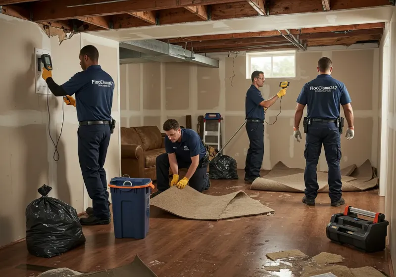 Flood DamageMaterial Assessment and Debris Removal process in Saint Dennis, KY